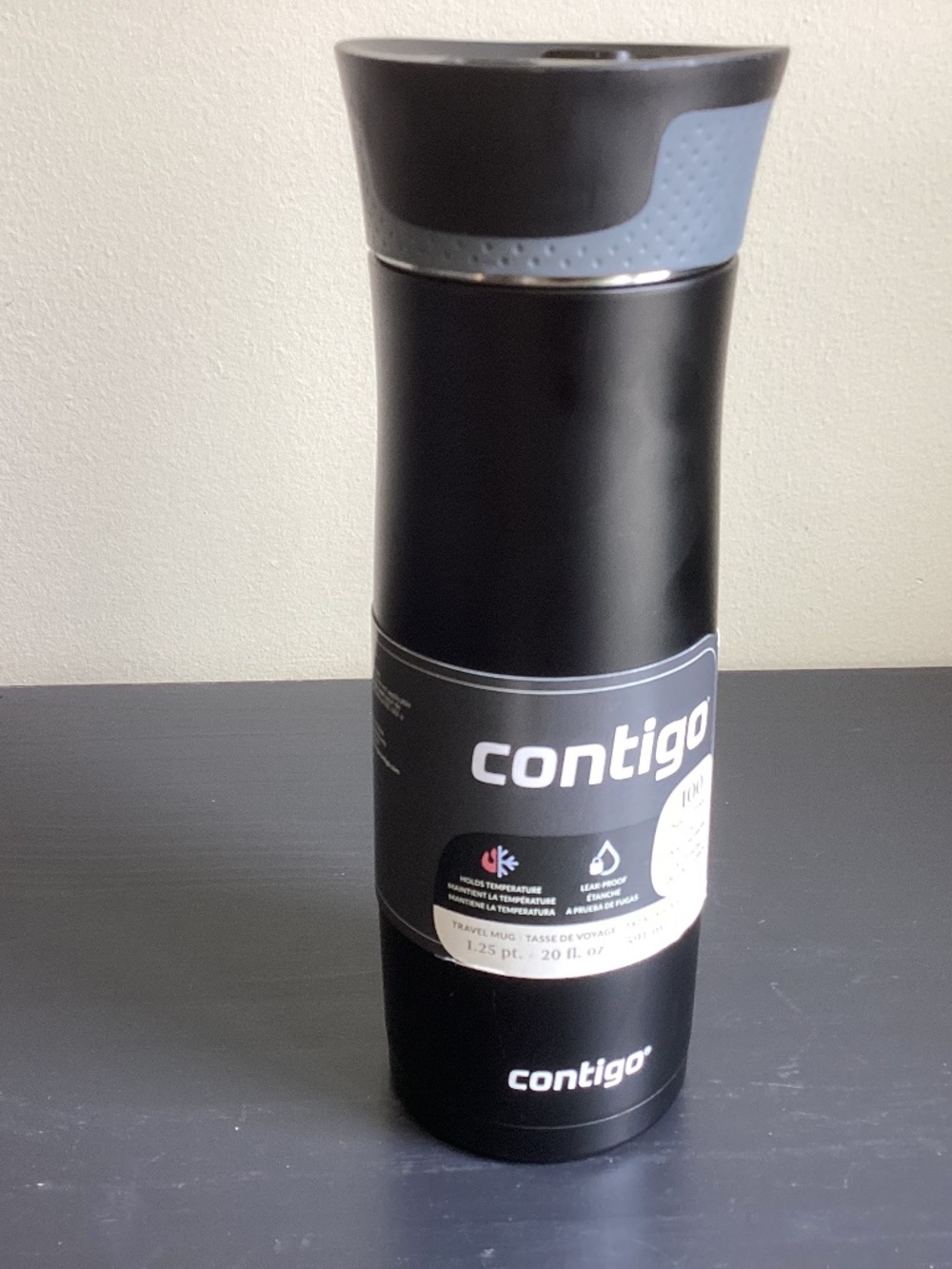 NWT Contigo West Loop 20oz Stainless Steel Travel Mug Autoseal Vacuum